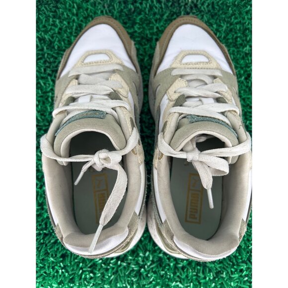 Puma Mirage Mox Vision US‎ 5.5  White/Green Suede Leather  Limited Edition - Picture 6 of 7